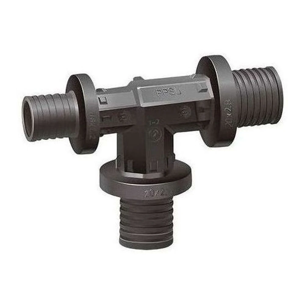 Тройник VARMEGA Slide-fit переходной, 32×25×25, аксиальный, PPSU, VM50523