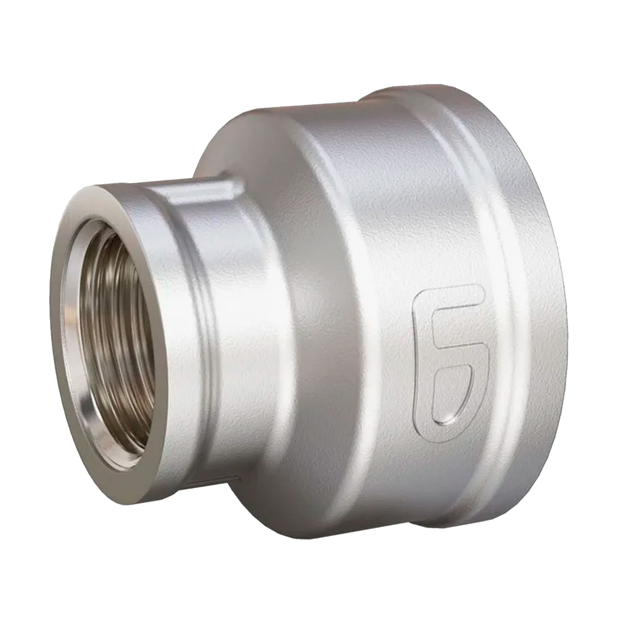 Муфта латунная LD LD Pride DN50х40 (2"ВР х 1 1/2"ВР) лат ник БЕЗ БИР