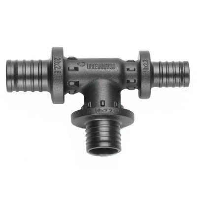 Тройник REHAU с уменьшенным боковым проходом 40-32-40 PX, PPSU