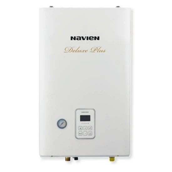 Котел газовый Navien Deluxe Plus -24k настенный, 2 конт., закр. кам. сгор., коаксиальный