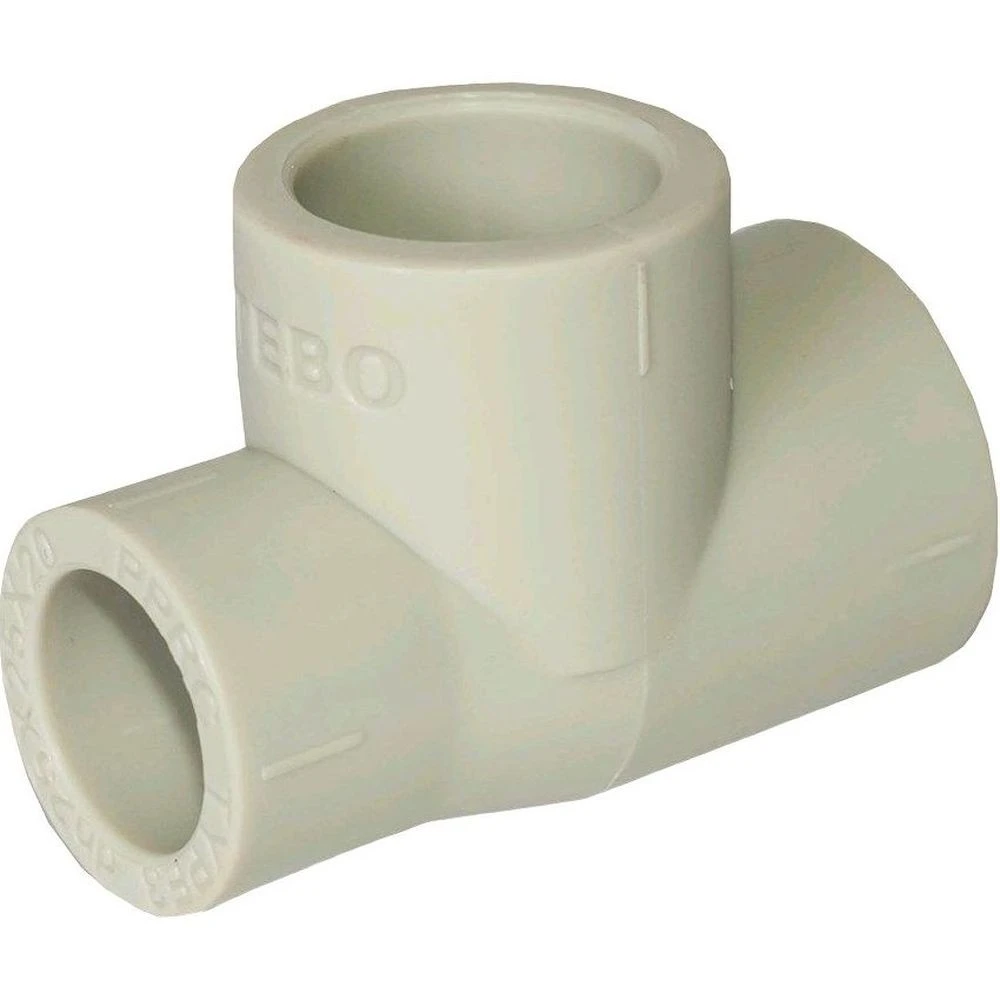 Тройник TEBO сер. PP-R переходной 75x40x75 (2/20), арт. 031040245