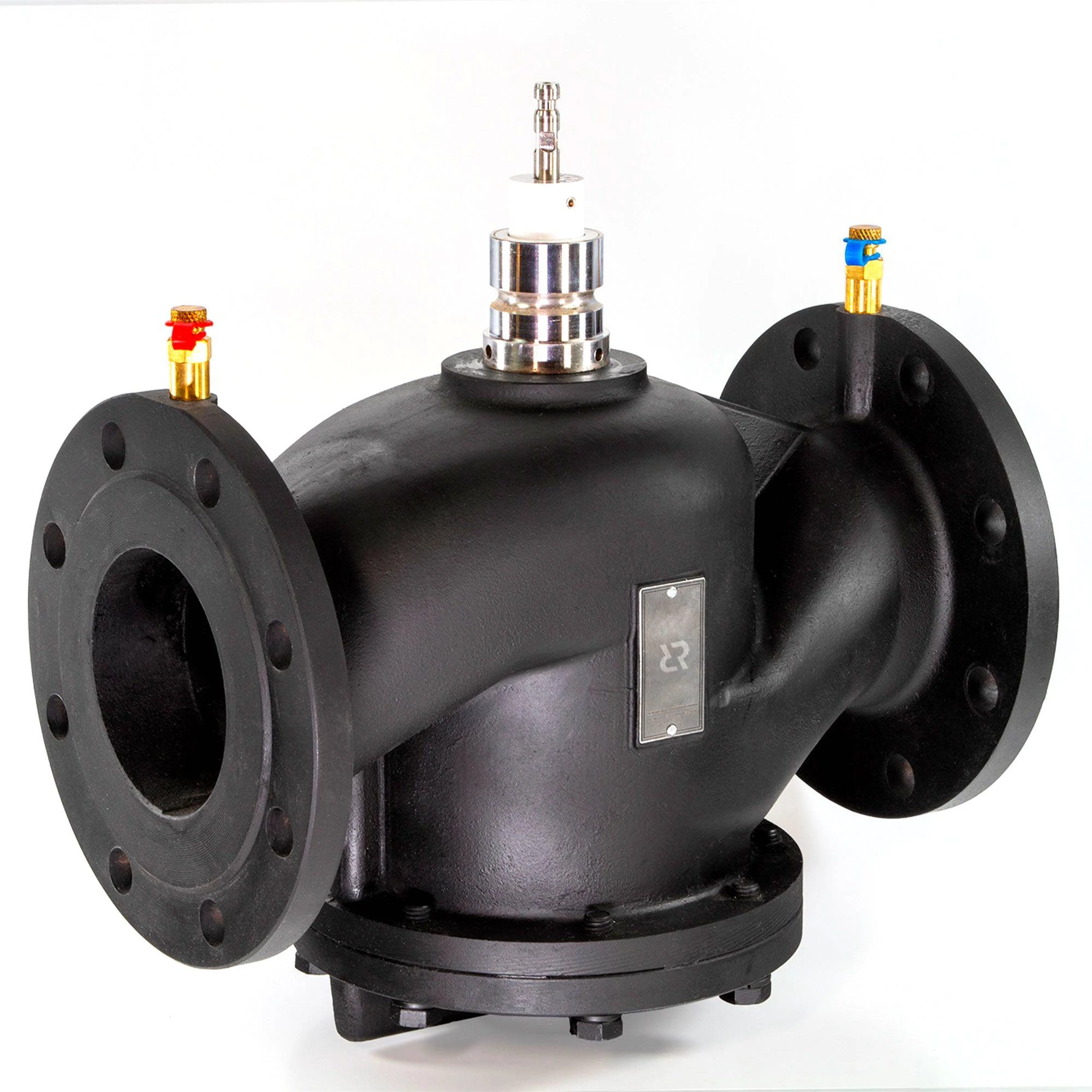 Клапан балансировочный комбинированный РИДАН AQF-R DN100 PN16, с ниппелями, фланцевый