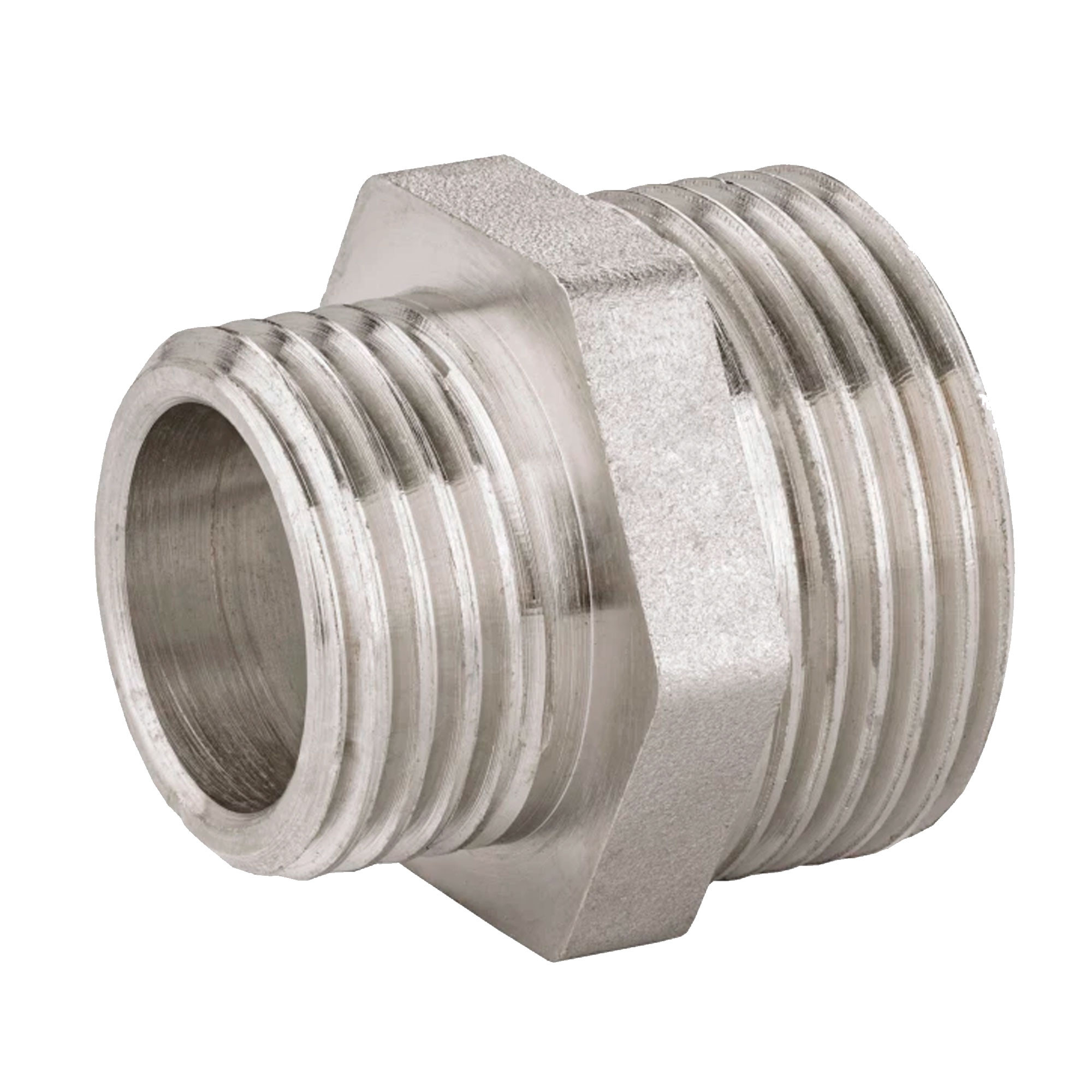 Ниппель латунный LD LD Pride DN40х32 (1 1/2"НР х 1 1/4"НР) лат ни БЕЗ