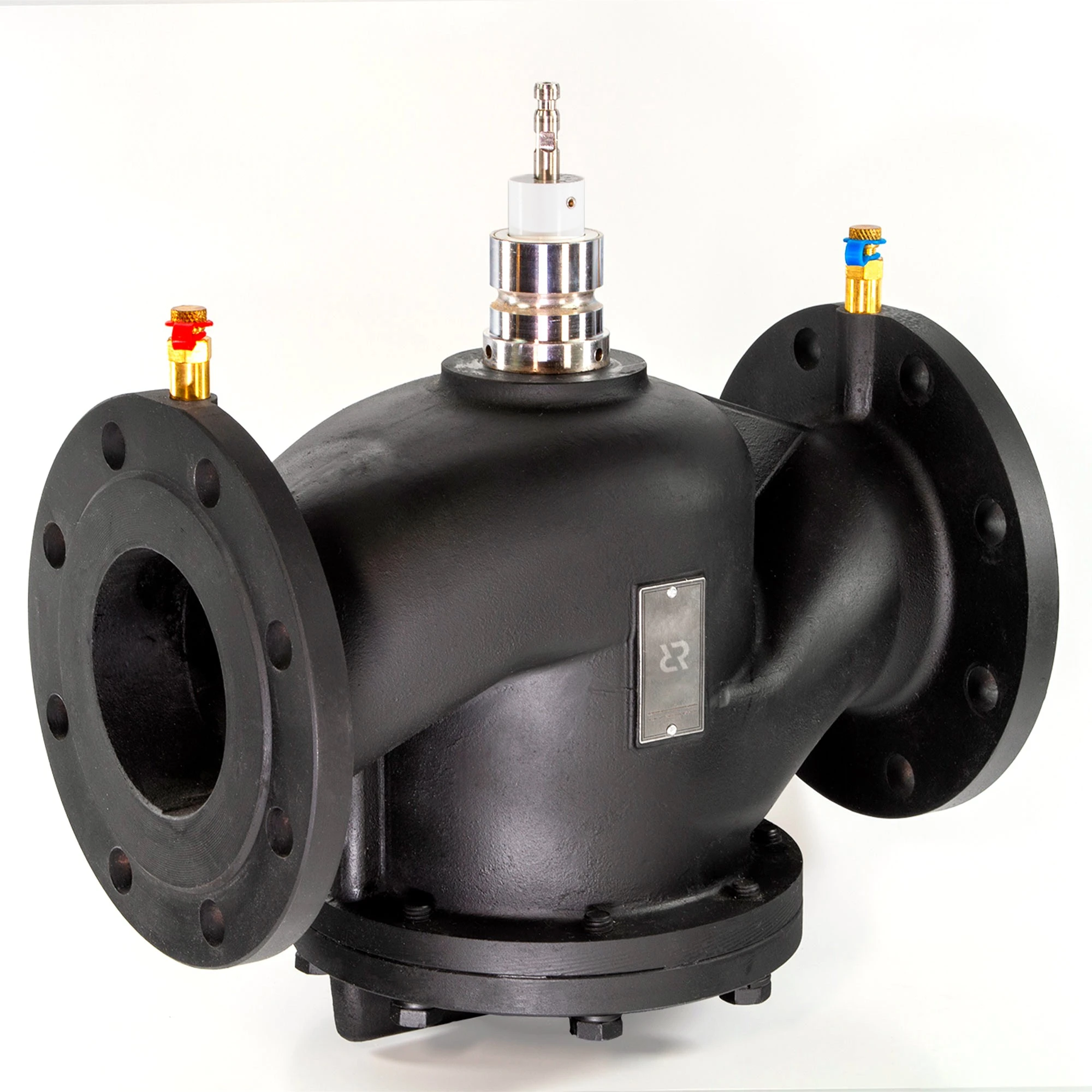 Клапан балансировочный комбинированный РИДАН AQF-R DN200 PN16, с ниппелями, фланцевый