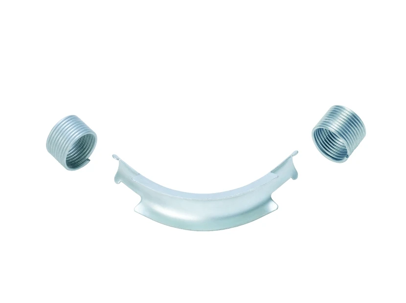 Фиксатор поворота трубы REHAU 25/90гр с кольцами, оцинк. сталь